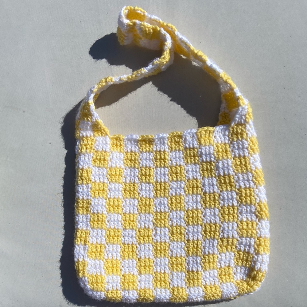 Checkered Tote Bag